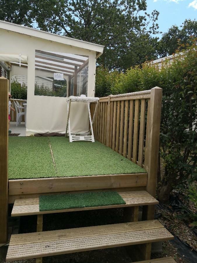 Mobil-Home 6-8 Pers Domaine De Kerlann ปง-ตาเวน ภายนอก รูปภาพ