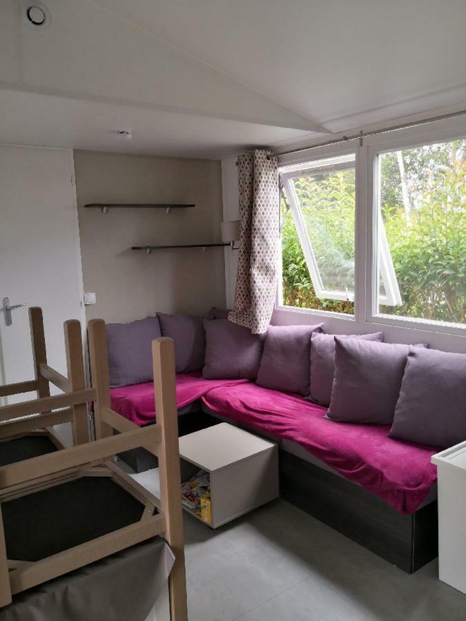 Mobil-Home 6-8 Pers Domaine De Kerlann ปง-ตาเวน ภายนอก รูปภาพ